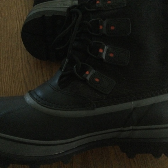 Sorel Black Men’s Waterproof Lace-Up Winter Boots
